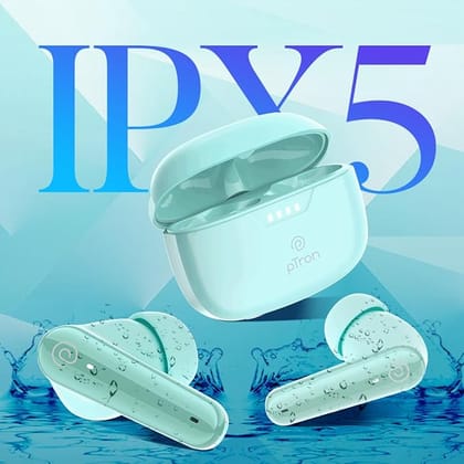 pTron Bassbuds Prism in-Ear TWS Ear Buds w/ 3D AudioScape, 45Hrs Playtime