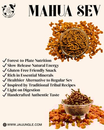 Mahua Protein Sev • Savoury Forest Snack with Mahua & Protein-Rich Ingredients