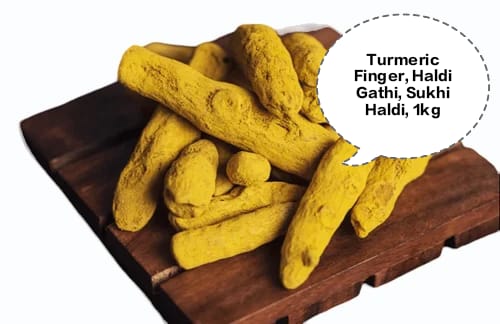 Turmeric Finger, Haldi Gathi, Sukhi Haldi, Whole Turmeric, Turmeric Roots 1kg