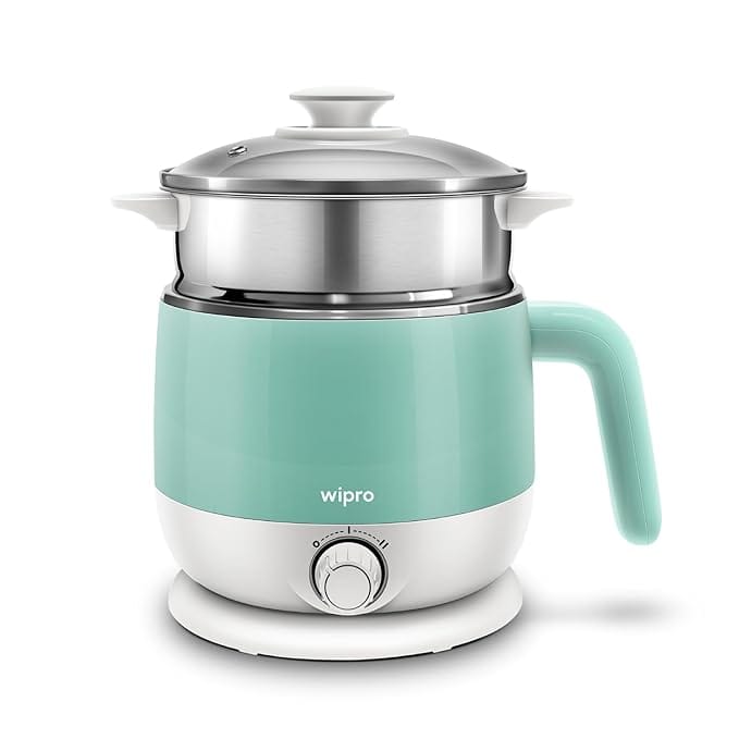wipro Stainless Steel Elato Bk212 Multi Cooker Kettle 1.5 L