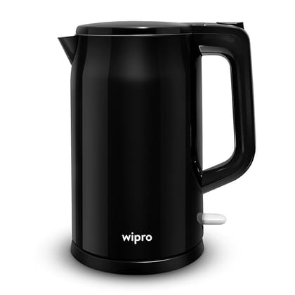 wipro ABS Elato BK 213 Cool Touch Electric Kettle,1.8 Litre, Anti-Rust Shield (Black)
