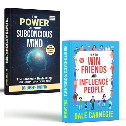How to Win Friends & Influence People + The Power of Your Subconscious Mind (Set of 2) | Original English Edition | Best Communication & Motivational Books How to Win Friends & Influence People + The Power of Your Subconscious Mind (Set of 2) | Original English Edition | Best Communication & Motivational Books