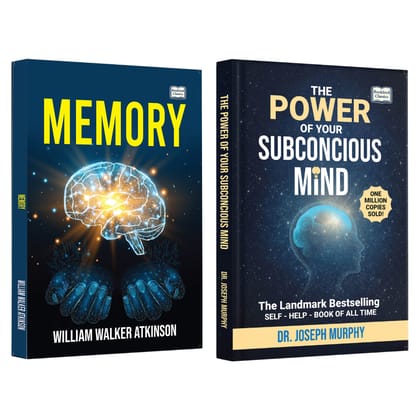 Memory: How to Develop, Train and Use It + The Power of Your Subconscious Mind (Set of 2) | Original English Edition | Best Mind & Psychology Books