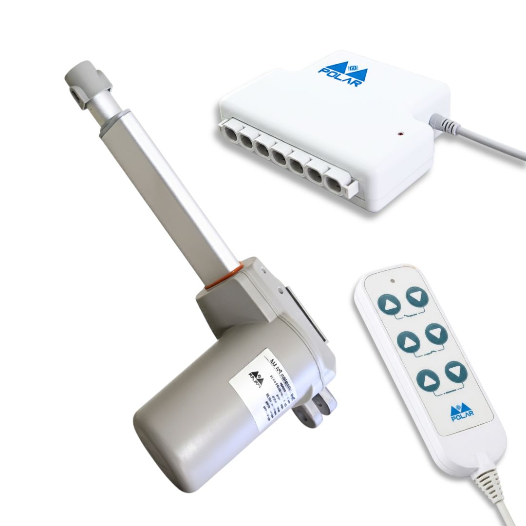 3 Function Electric Linear Actuator for Hospital Beds (Stroke 150 mm | Load 6000 N | Speed 4 mm/s)