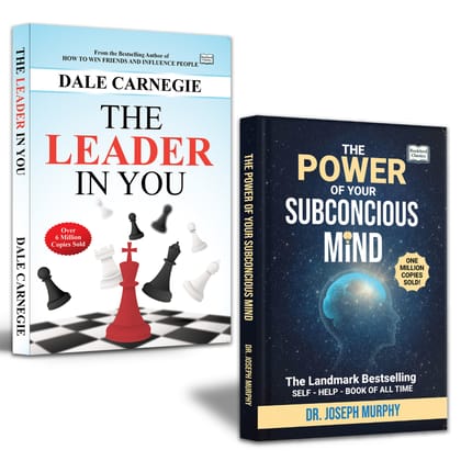 The Leader in You + The Power of Your Subconscious Mind (Set of 2) | Original English Edition | Best Leadership & Motivational Books