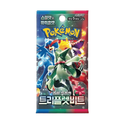 Pokemon Card Booster Pack - Triplet Beat (Korean)