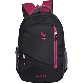 Laptop Bags For Men and Women | Waterproof Backpack | Travel Backpack 33 L Laptop Backpack (Black)