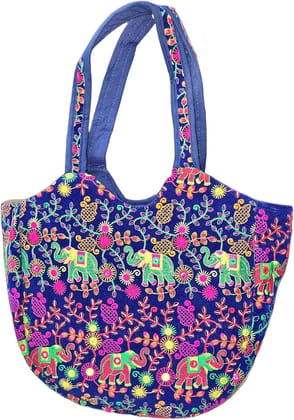 women’s embroidered tote bag