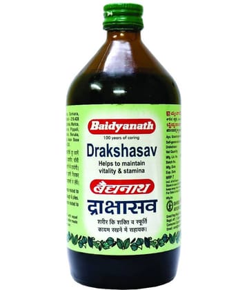 Baidyanath Drakshasav Syrup 450Ml (Pack of 1)