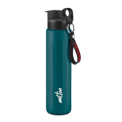 MILTON Maverick 600 Stainless Steel Water Bottle, Leakproof Lid, Single Walled, ISI Certified I for School, Office, Gym I 620 ml