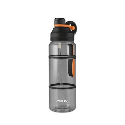 MILTON Fuel 1000 Sipper Water Bottle 1 Litre | BPA Free Plastic Water Bottle for Adults | 100% Leak Proof | Removable Straw | Gym Bottle | Sports & Office Use | 997ml
