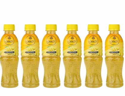 CHIAZY PINEAPPLE  - 250ML  (paack of 6)