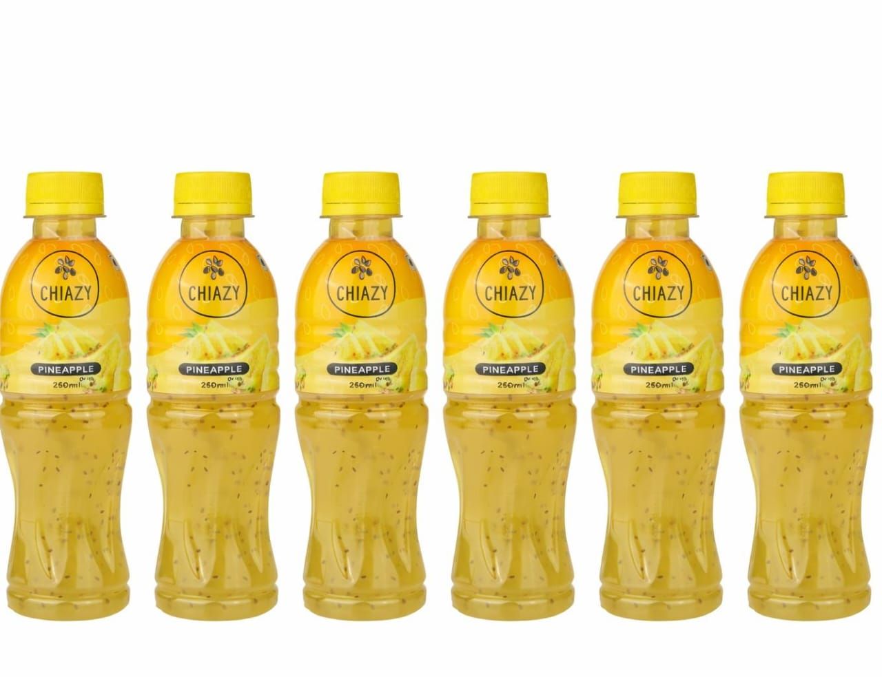 CHIAZY PINEAPPLE  - 250ML  (paack of 6)