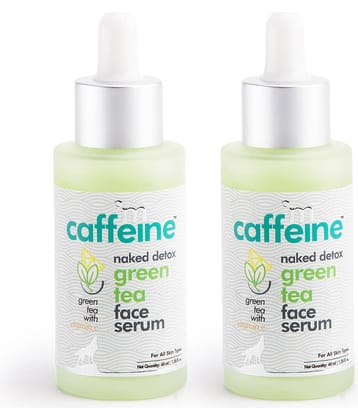 mCaffeine Green Tea Face Serum 40ml each (Pack of 2)