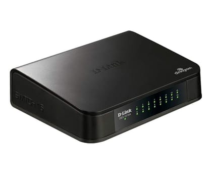 D-Link DES-1016A 16 Port 10/100 MBPS Switch, Black,