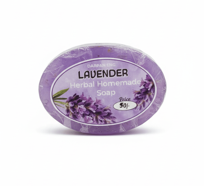Lavender Herbal Homemade Soap