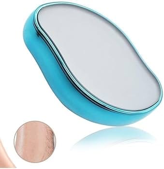 Crystal Hair Eraser, Magic Hair Eraser Crystal Hair Remover for Women and Men, Painless Exfoliation Crystal Hair Removal Tool Crystal Hair Accessories for Arms Legs, Fast & Easy Hair Removal