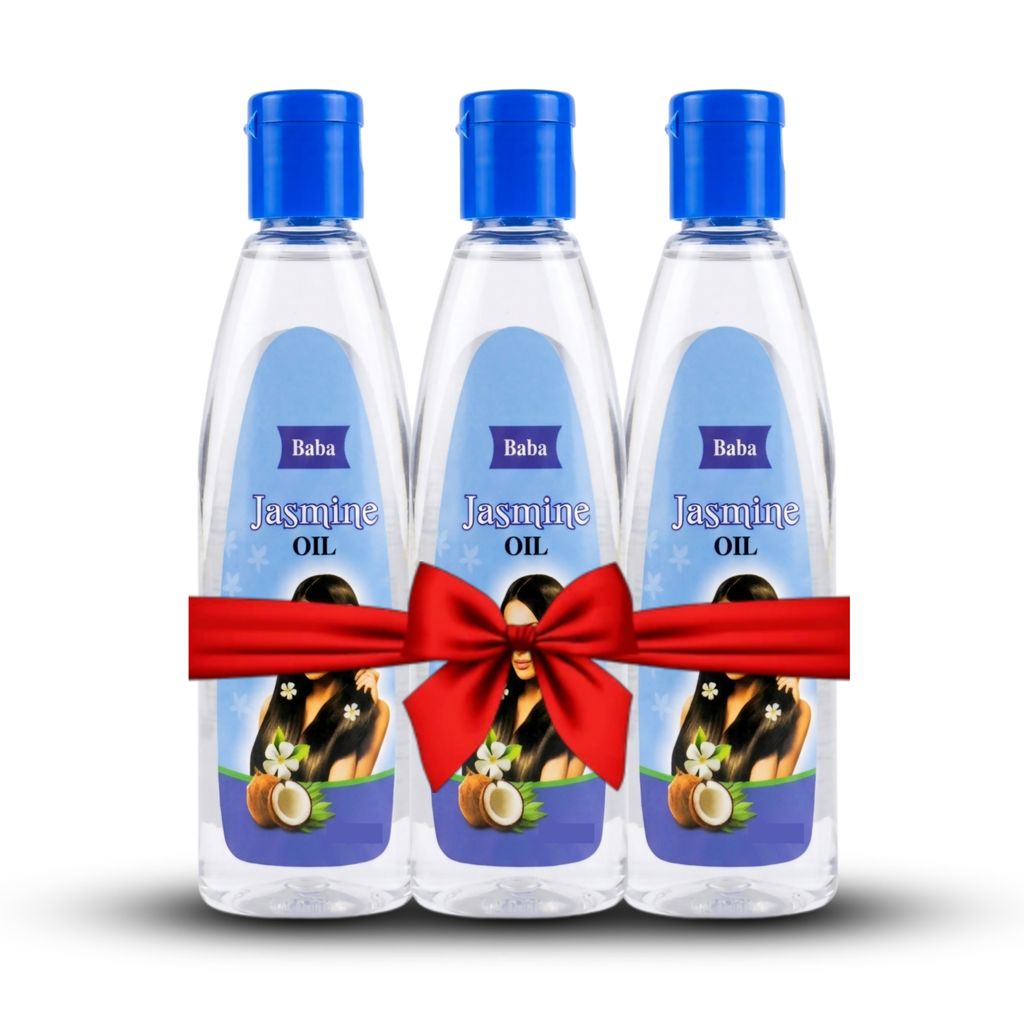 MAHIDA & SONS BABA JASMINE OIL - 445ML | PURE OIL | HAIR NOURISHING OIL| FRAGNANCE HAIR CARE | HERBAL | PREMIUM | NON STICKY | HAIR SHINE | DAILY USE | AYURVEDIC |