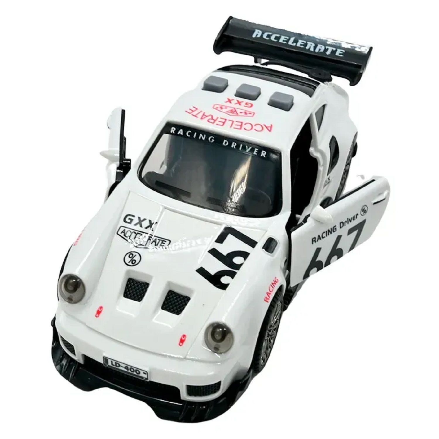 KTRS Enterprise Smoke Spray for Kids Friction Power Toy Car with Light and Music Emission, B/O Toy Vehicles for 3+ Year Old Boys & Girls