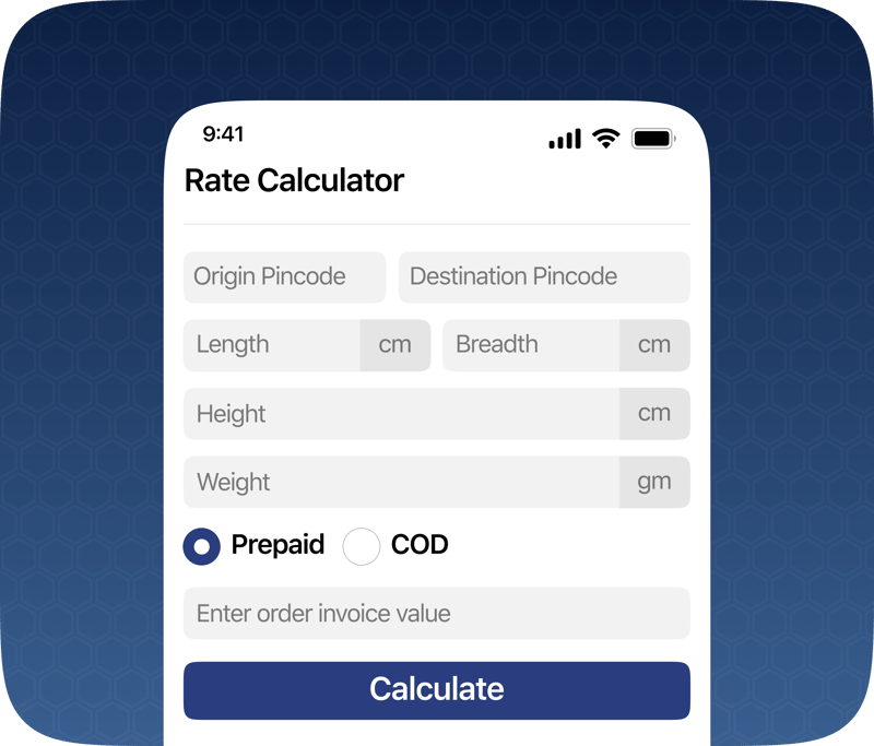 Built-In Rate Calculator