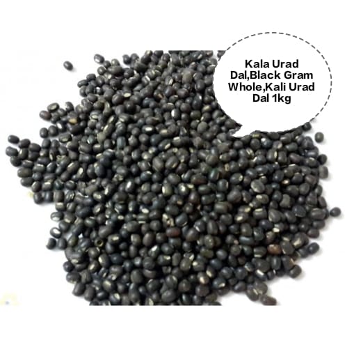 Kala Urad Dal, Kali Urad Dal, Black Gram Whole, Sabut Urad Dal, Mash Dal 1kg