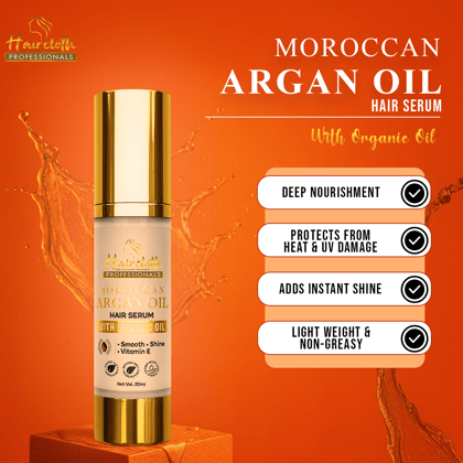 Haircloth Professionals Retail Kit Combo (Post Care Shampoo 300ml + Treatment Mask 300ml + Argan Oil Serum 50ml) – Complete Hair Repair & Nourishment Set