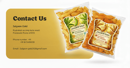 Jalgaon Gold | Classic Salty Banana Chips (250g)