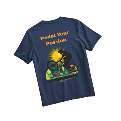 Trishoolin SSHAYU Printed T-Shirt | Design 10390MB | Regular Fit | Crew Neck / Round Neck Half Sleeve | Pack of 1