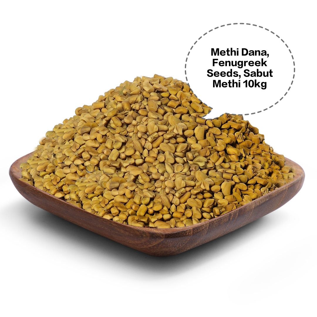 Methi Dana, Fenugreek Seeds, Sabut Methi, Methi Seeds, Whole Fenugreek 10kg