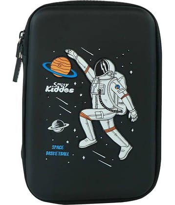 Smily kiddos Single Compartment Space Basket Ball - Black