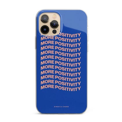 More positivity Silicon Phone Case