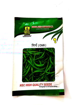 NSC Hyb Chilli Arka Meghana variety, 5 gm T/L seed