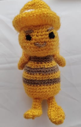 Honey Buzz Crochet Bee