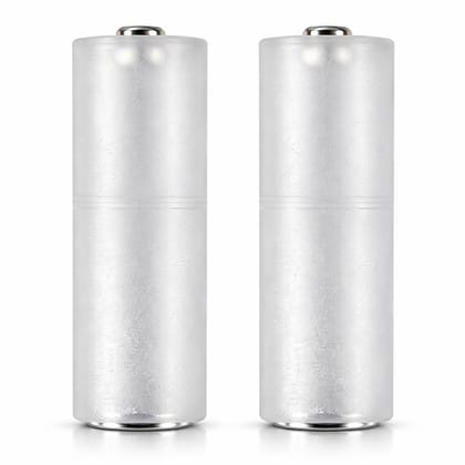 AAA to AA Battery Converter Adapter Sleeves – Converts AAA Batteries to AA Size | Reusable Battery Holders for Remote, Toys, Clock & More (Pack of 2)