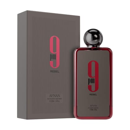 Afnan 9 PM Rebel Eau de Parfum 100ml – Bold & Long-Lasting Unisex Fragrance
