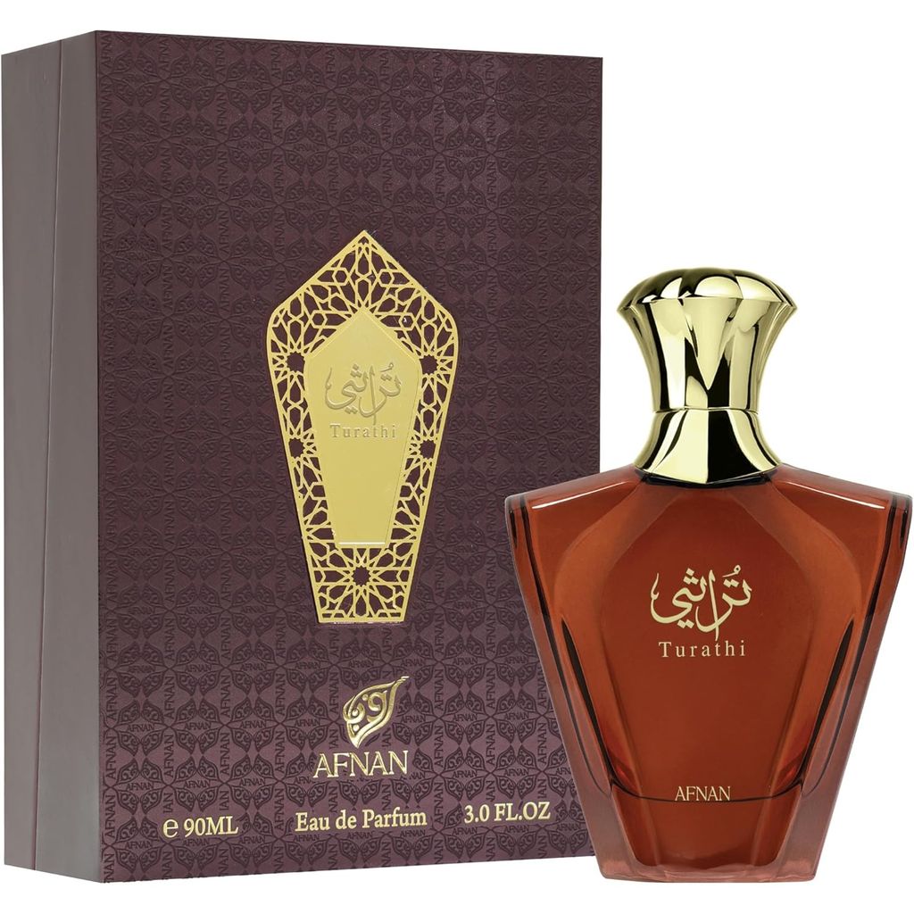 Afnan Turathi Brown Eau de Parfum 90ml for Men – Warm & Long-Lasting Fragrance