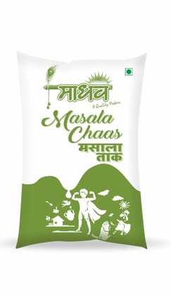 Madhav Masala Chaas (500ml) | Refreshing Spiced Buttermilk | Digestive Summer Drink