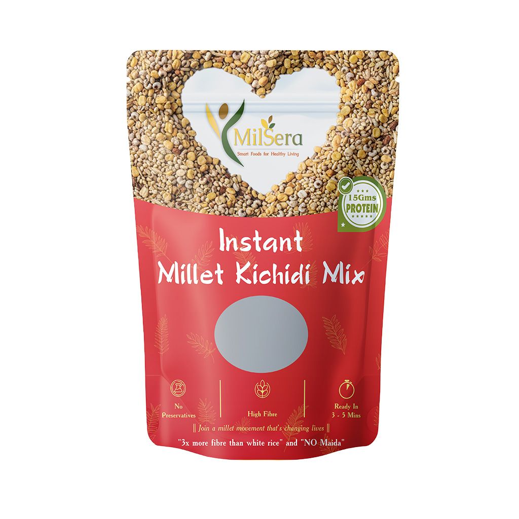 MilSera Instant Millet Kichidi Mix with 15gms Protein