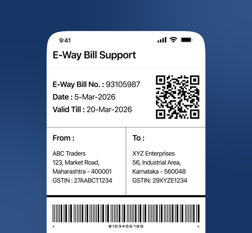 EWaybill Support