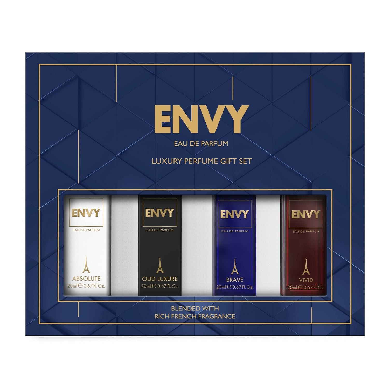 ENVY Luxury Perfume Gift Set for Men - 4x20ml Each