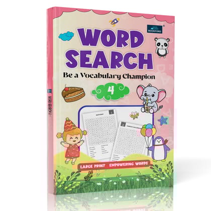 Word Search be a Vocabulary Champion Book-4 for Kids - Booster Activity and Crossword Puzzle Book - Age 3+ Years Word Search be a Vocabulary Champion Book-4 for Kids - Booster Activity and Crossword Puzzle Book - Age 3+ Years