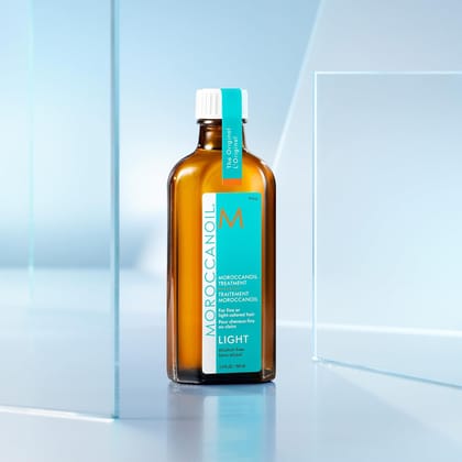 Moroccanoil Treatment Light 100ml – Lightweight Argan Oil Hair Treatment for Shine & Frizz Control