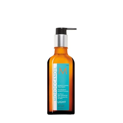Moroccanoil Treatment Light 100ml – Lightweight Argan Oil Hair Serum for Frizz Control & Natural Shine