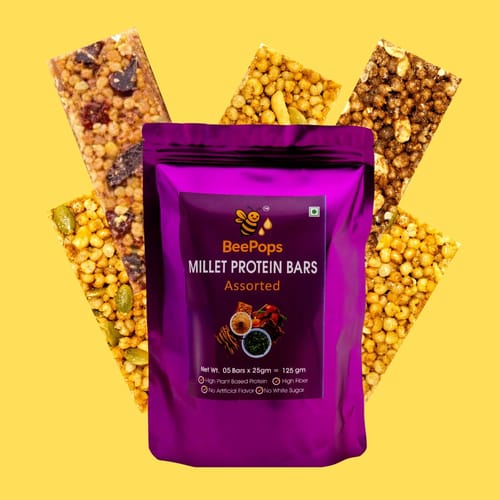 Beepops protein bars made with honey and natural ingredients for clean daily nutrition