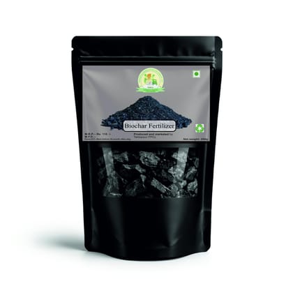 Biochar Fertilizer for Enhanced Soil Health & Plant Growth, 250g