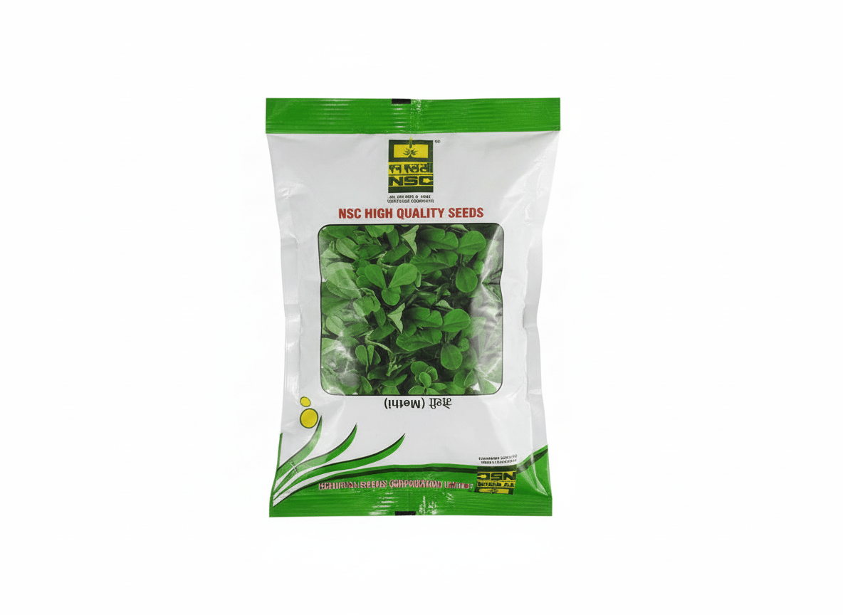 NSC High Quality Seeds Methi (Fenugreek) Leaves Packet