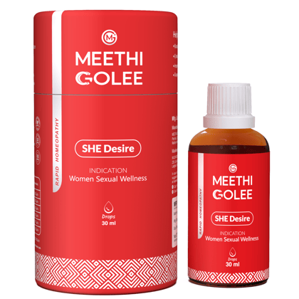 SHE Desire Women’s Daily Wellness Homeopathic Oral Drops – 30ml | Supports Overall Well-Being, Balance & Comfort | Plant-Based Gentle Formula for Everyday Women’s Care