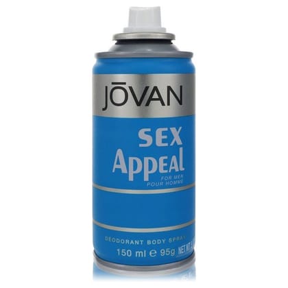 Jovan Sex Appeal Deodorant Spray For Men 150ml – Classic Masculine Long-Lasting Body Spray