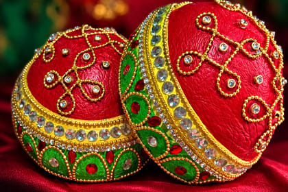 Handcrafted Bridal Talambralu Chippe