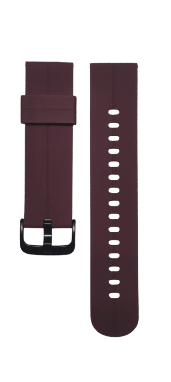 22mm Soft Silicone Watch Strap Compatible with Samsung, Realme, OnePlus, Boat Flash & Noise Colorfit Pulse Grand Smartwatch – Adjustable Replacement Band